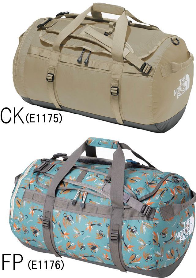 ザ ノース フェイス ダッフルバッグ キッズ ジュニア NMJ72352 ナイロンダッフル50 ボストンバッグ ショルダー リュック 3way アウトドア キャンプ 旅行 スポーツ 宿泊 部活 総柄 50L
