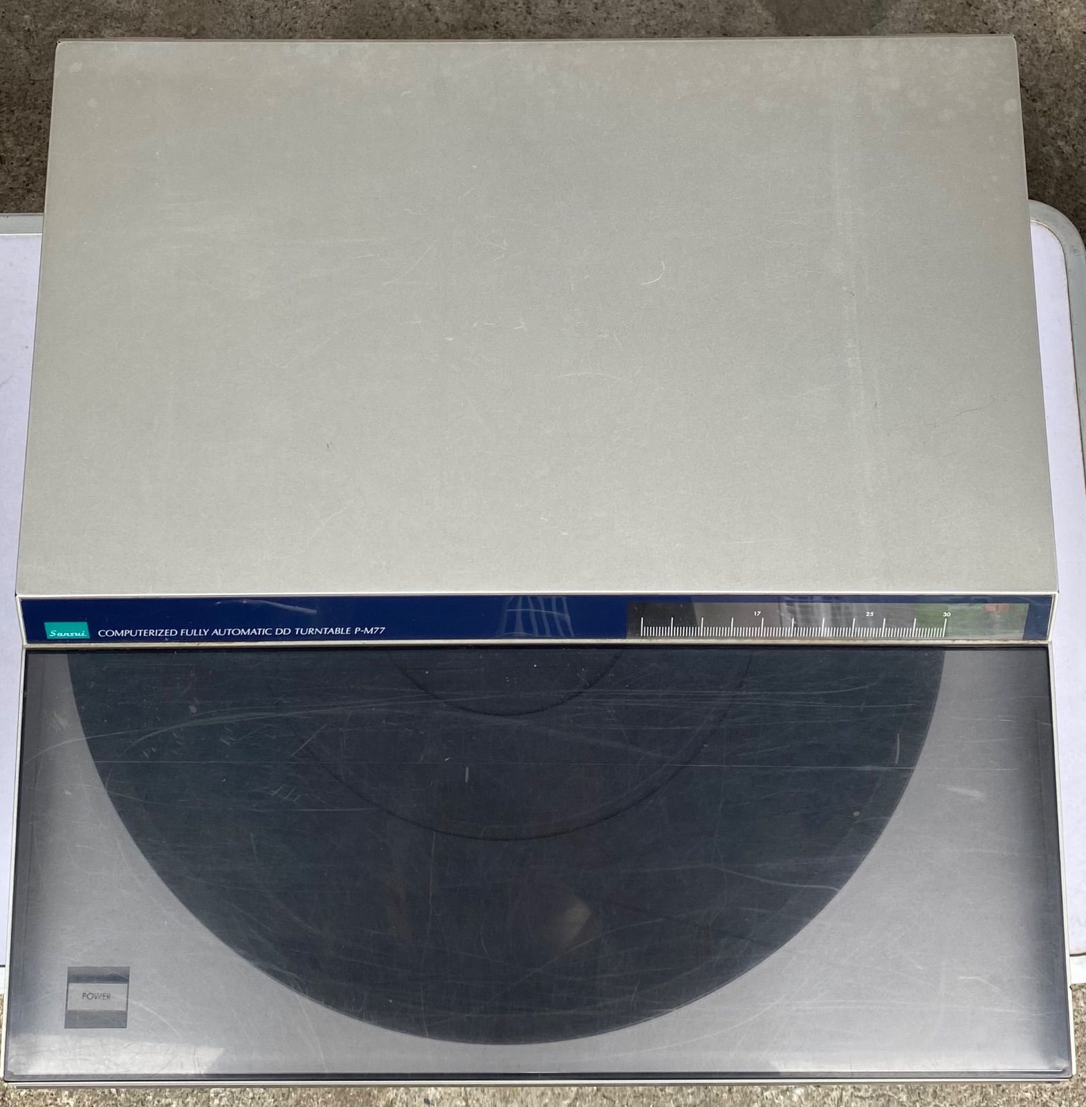 Sansui サンスイ 山水 レコードプレーヤー ターンテーブル P-M77