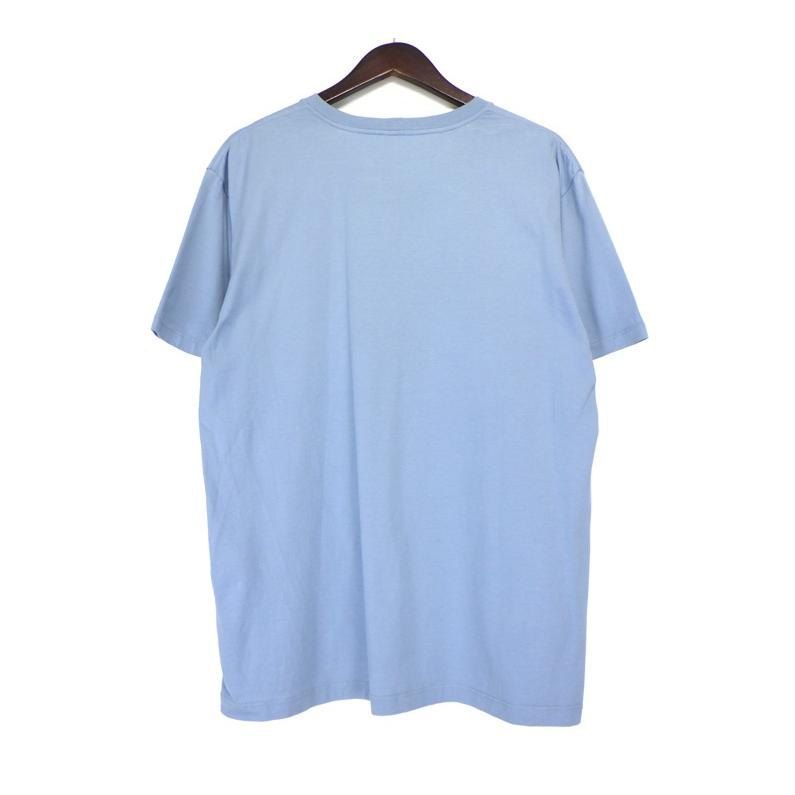 CELINE ロゴプリント 半袖Tシャツ セリーヌ クラシックな小さなロゴプリントの重い半袖Tシャツ