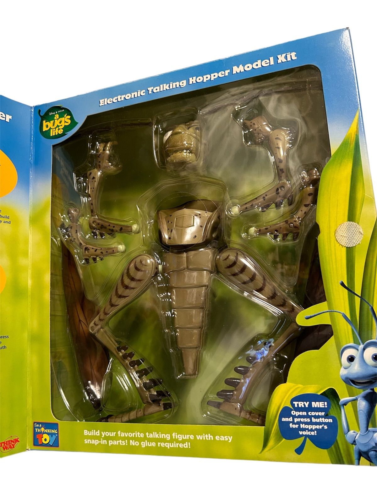 Disney PIXER a bug's life Electronic Talking Hopper Model Kit ディズニー ピクサー バグズライフ ホッパー トーキング フィギュア