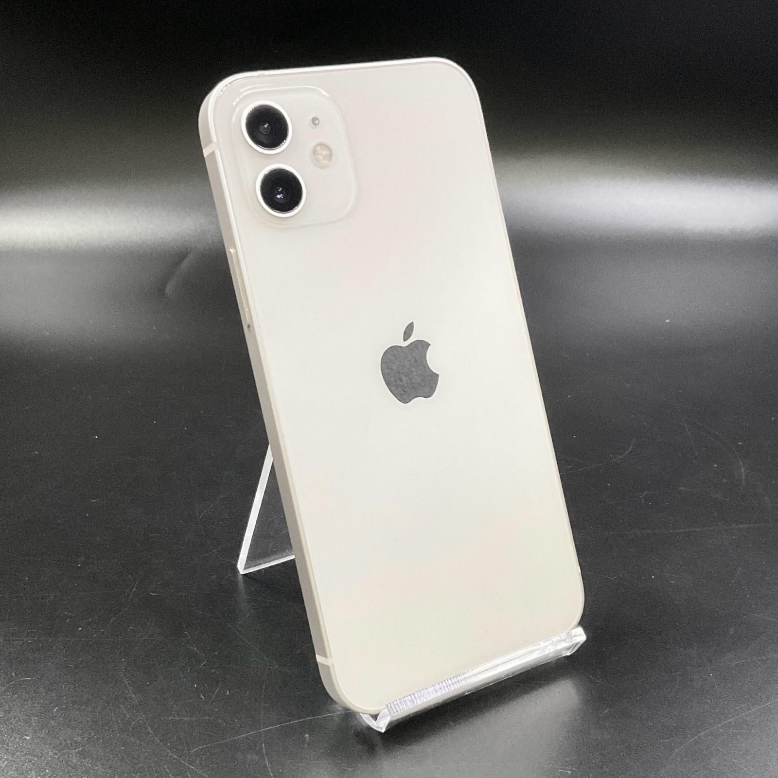 Apple iphone 12 128GB ホワイト Softbank SIMフリー 動作確認済 Apple iphone 12 128GB ホワイト Softbank SIMフリー 動作確認済