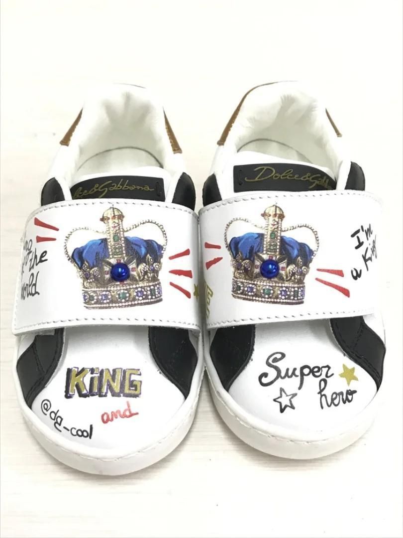 DOLCE_-_GABBANA キッズスニーカー 13cm D＆G 男の子 靴