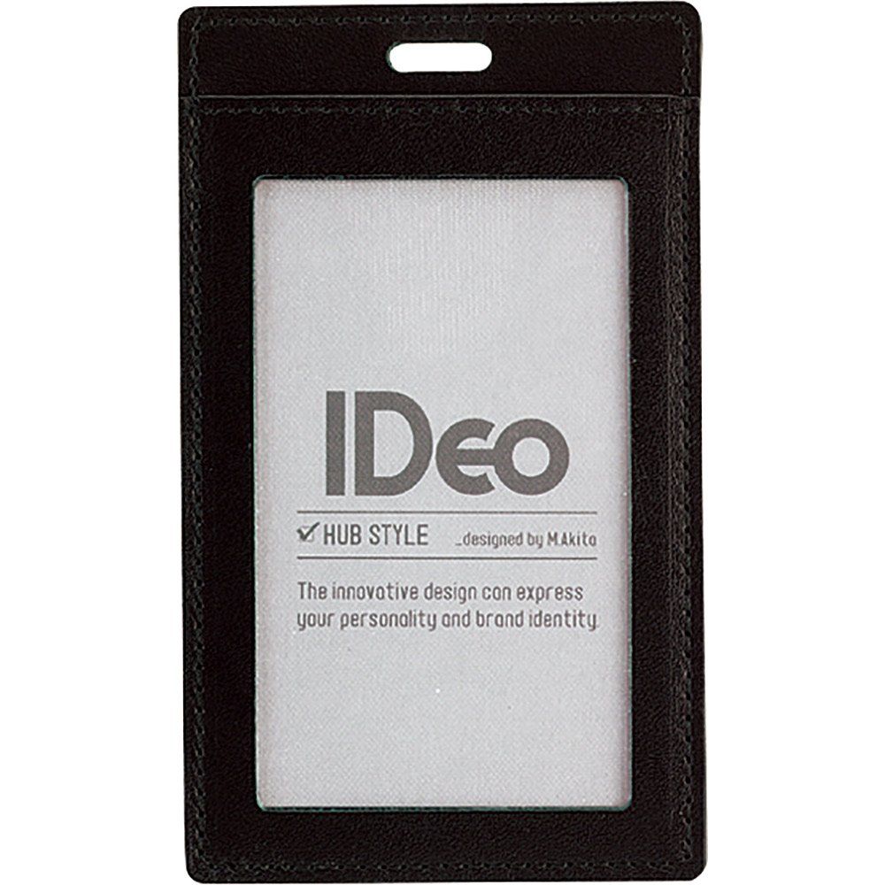 まとめ買い コクヨ ネームカードケース IDeo 牛革 縦 黒 NM-CK196D 3個セット