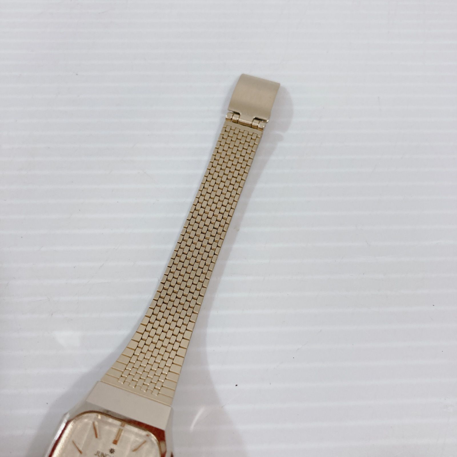 激レア JUNGHANS ユンハンス デッドストック品 レディース用 腕時計 金