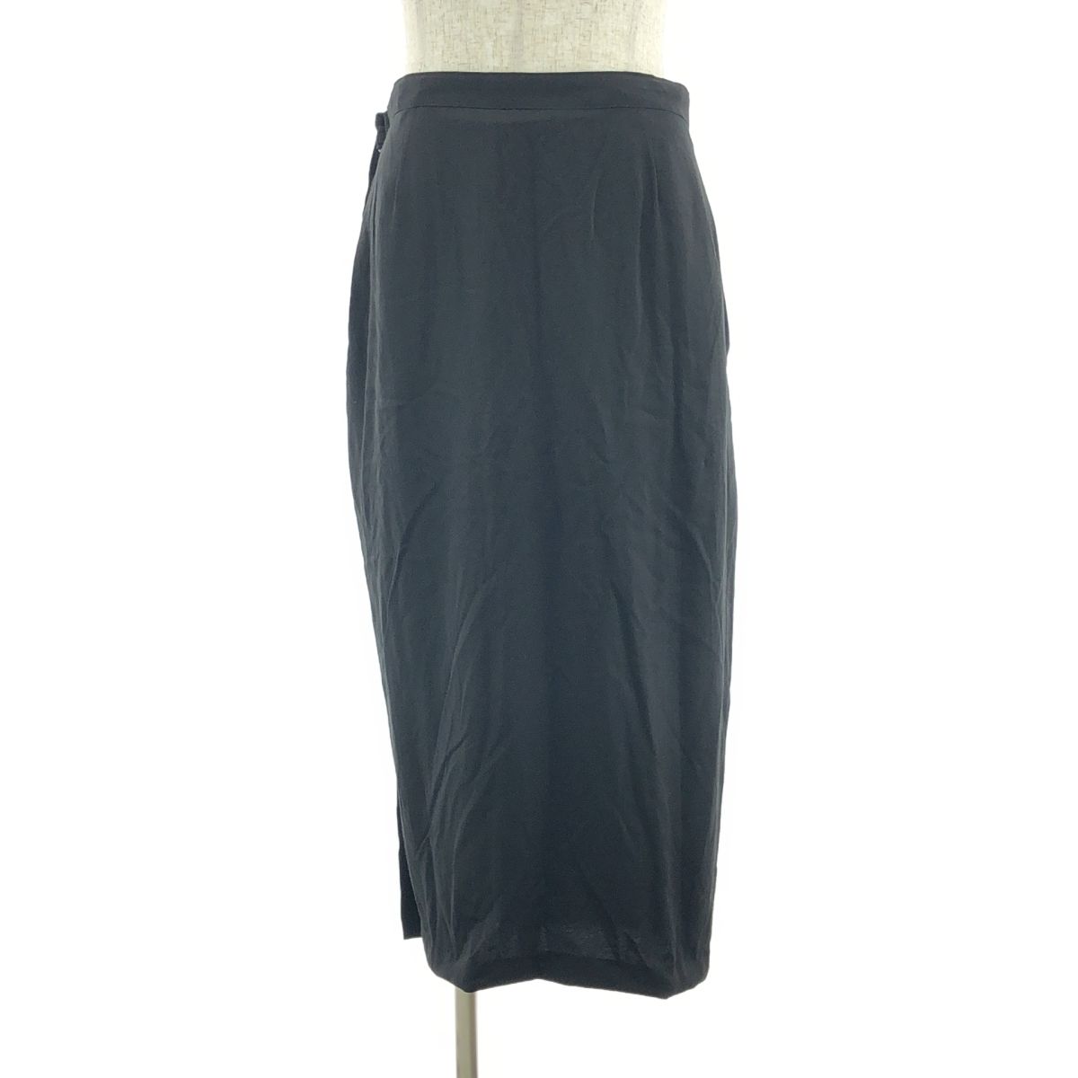 【美品】  YOHJI YAMAMOTO POUR HOMME / ヨウジヤマモトプールオム | 2024AW | Cu/Ry/S GABARDINE PEG TOP SKIRT / アジャスター ワイド スカート | 3 | ブラック | メンズ 美品】 YOHJI YAMAMOTO POUR HOMME / ヨウジヤマモトプールオム