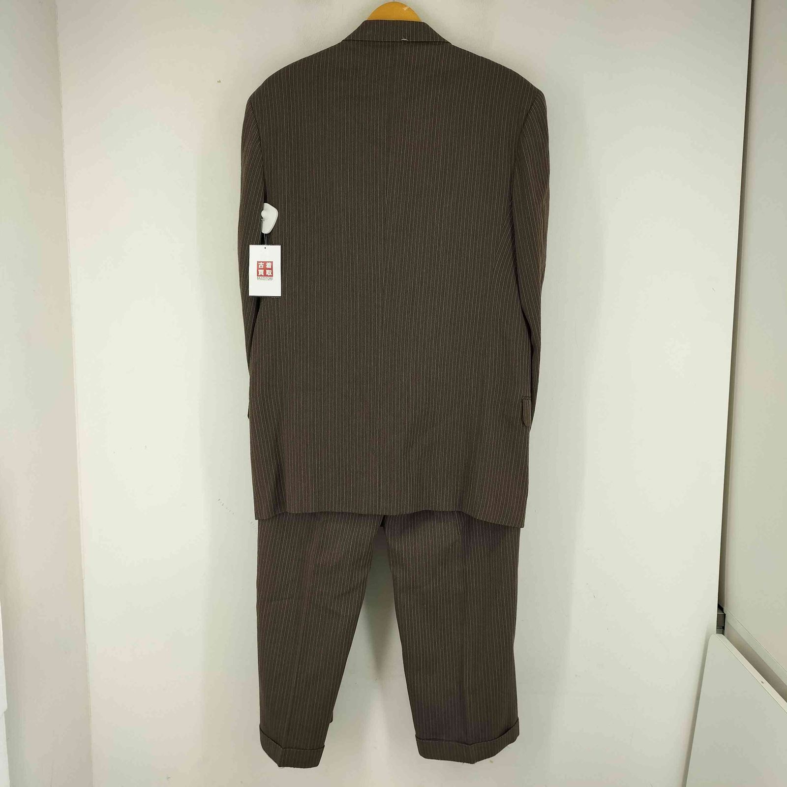 美品　メンズティノラス　ストライプ ダブルブレストジャケット 美品 メンズティノラス ストライプ ダブルブレストジャケット