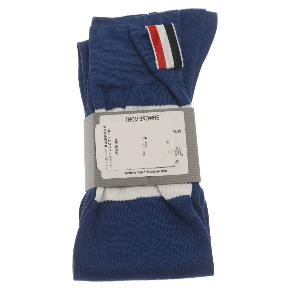 THOM BROWNE (トムブラウン) RIBBED KNEE HIGH SOCK W/4 BAR THOM BROWNE (トムブラウン) RIBBED KNEE HIGH SOCK W/4 BAR