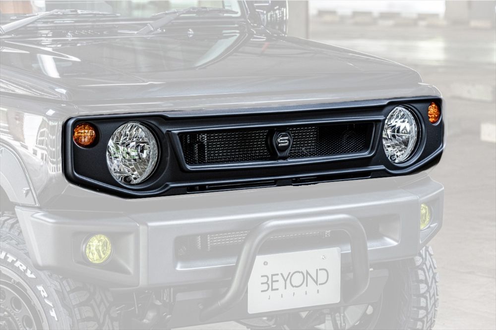 フロントグリル ジムニー ノマド JC74 BEYOND レビンフェイスグリル
