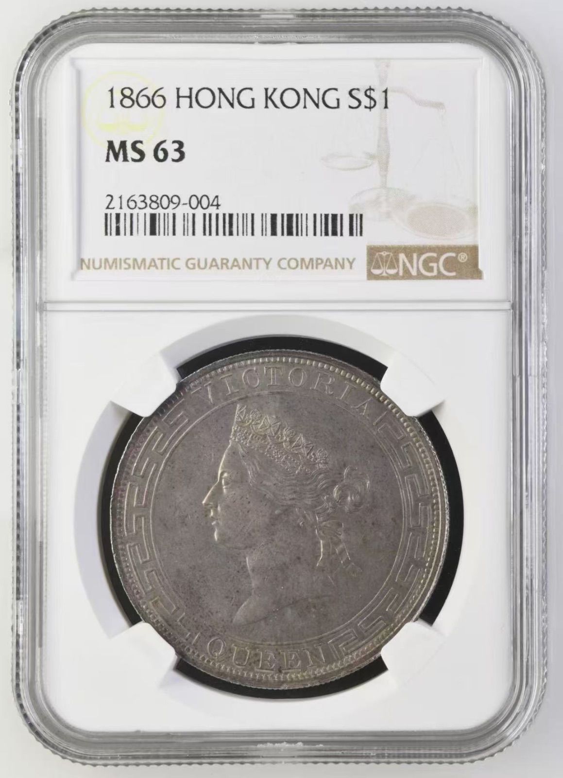 中国銀貨 香港ドル NGC MS63 1932-35年シリーズ 500香港ドル紙幣、香港