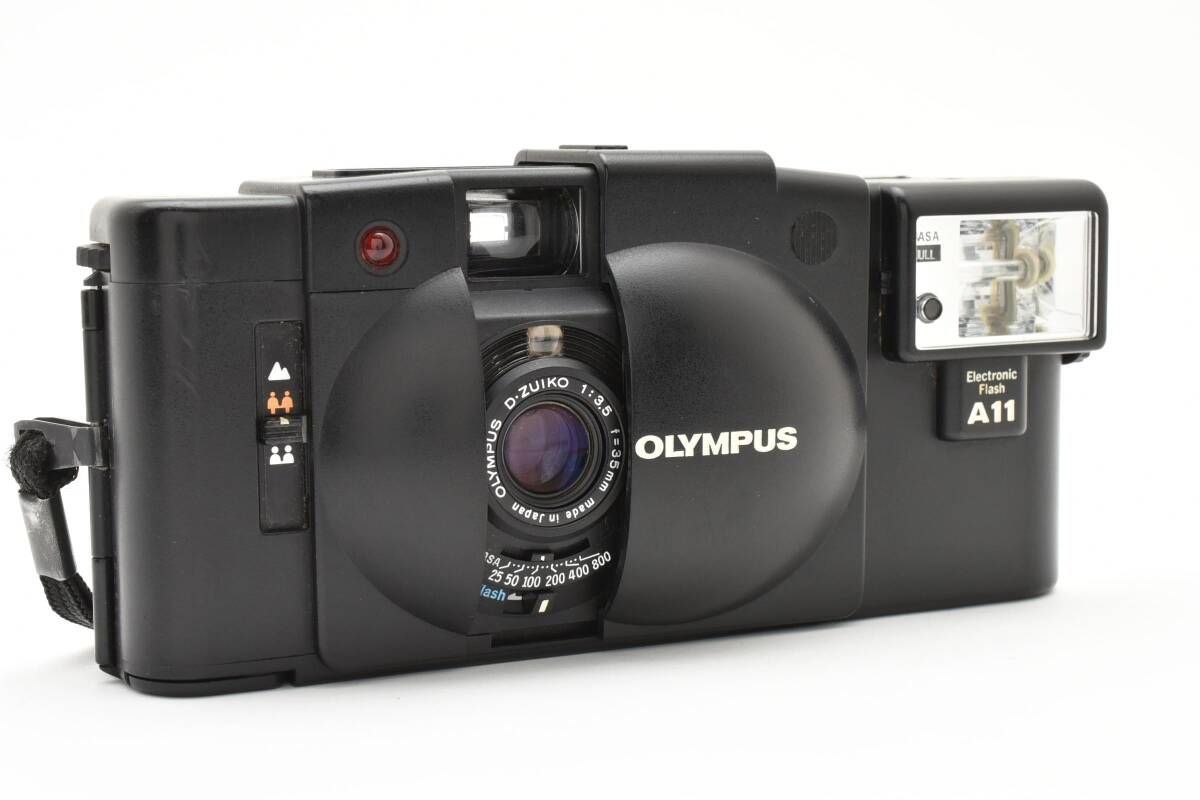 ☆良品☆OLYMPUS オリンパス XA A11 Electric Flash F-ZUIKO