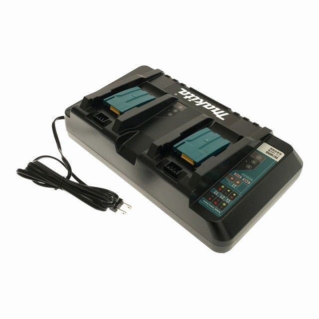 昔ながらの makita マキタ 7.2V-18V 2口急速充電器 DC18RD リチウムイオンバッテリー用 2口充電器 二口急速充電器 116199116199 【予約受付開始】