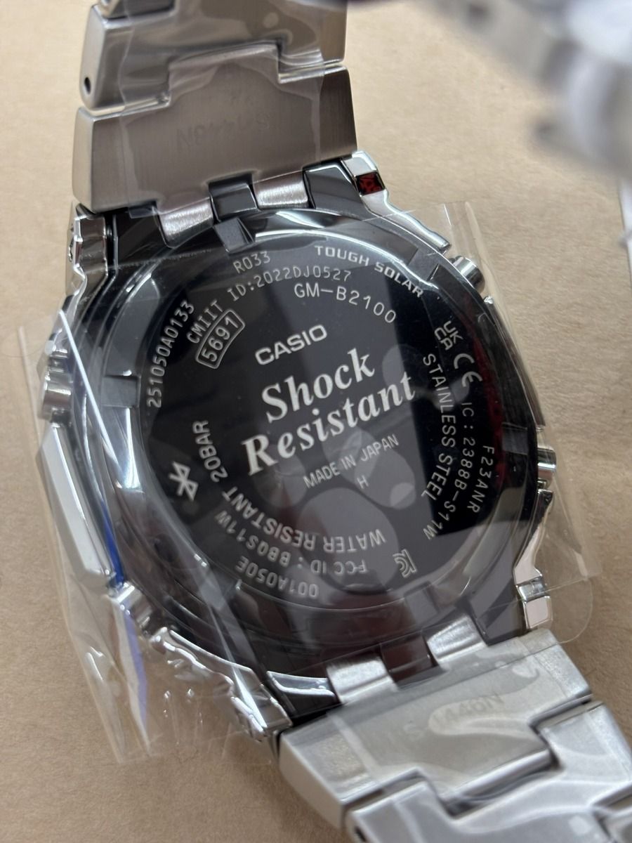 カシオ G-SHOCK フルメタル GM-B2100SD-1CJF 未使用 【WS693-003