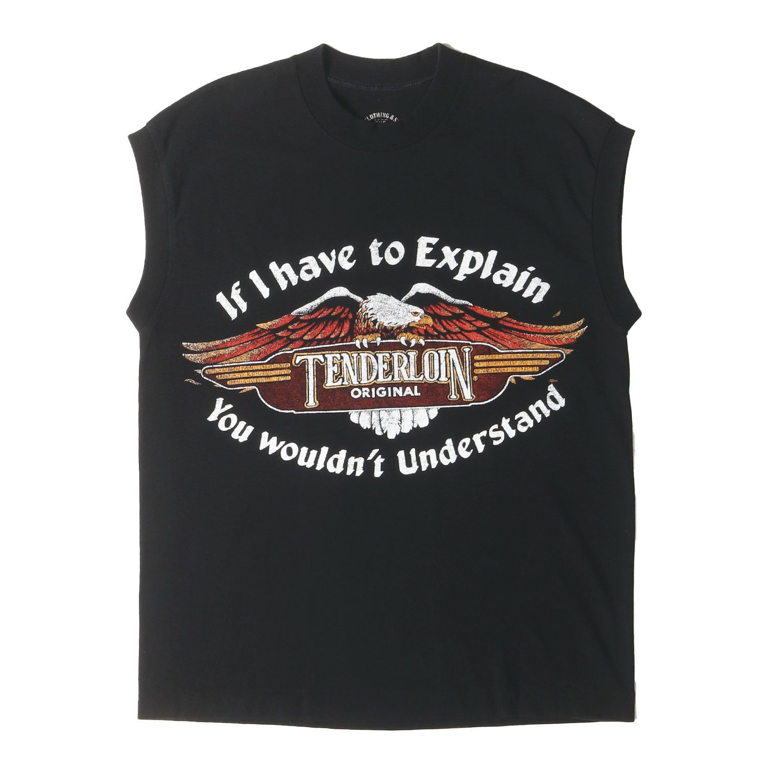 TENDERLOIN テンダーロイン Tシャツ サイズ:S / イーグル グラフィック