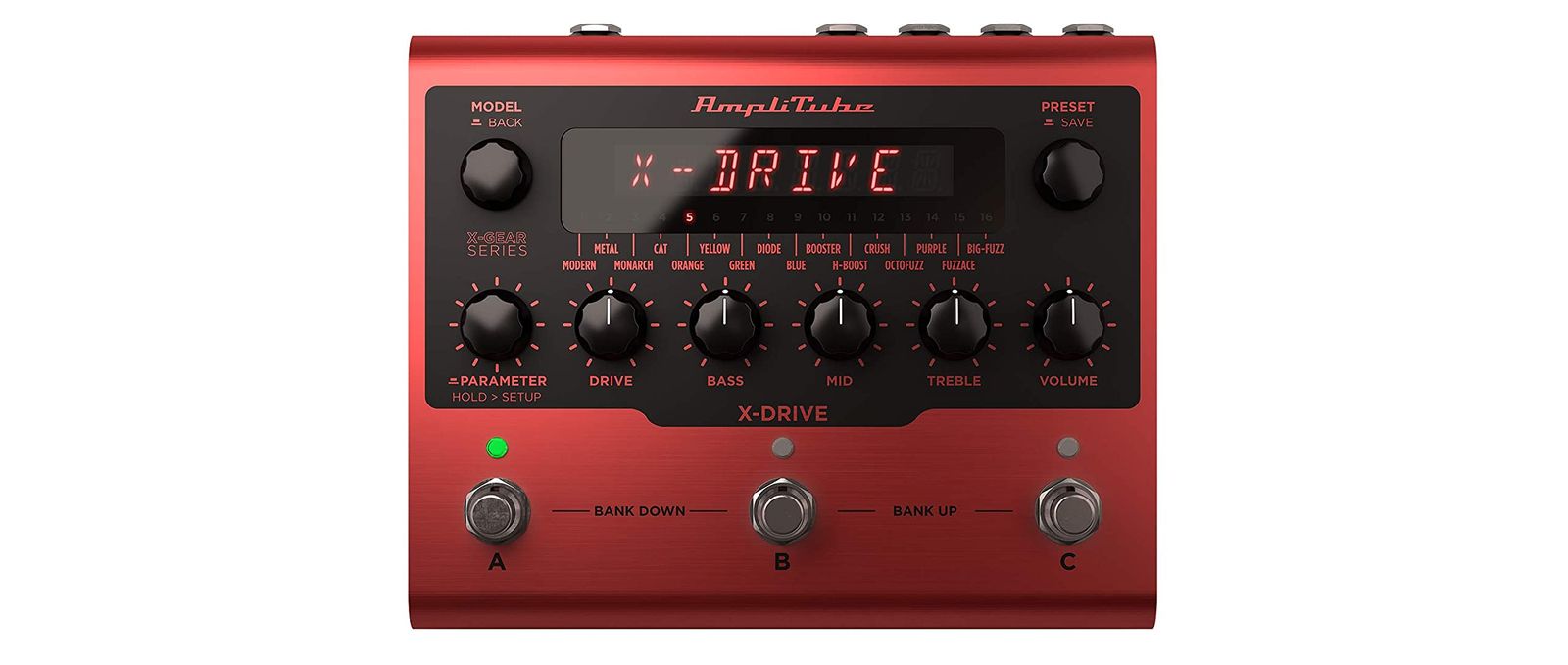 IK Multimedia AmpliTube X-DRIVE ペダル ディストーション エフェクター X-DRIVE