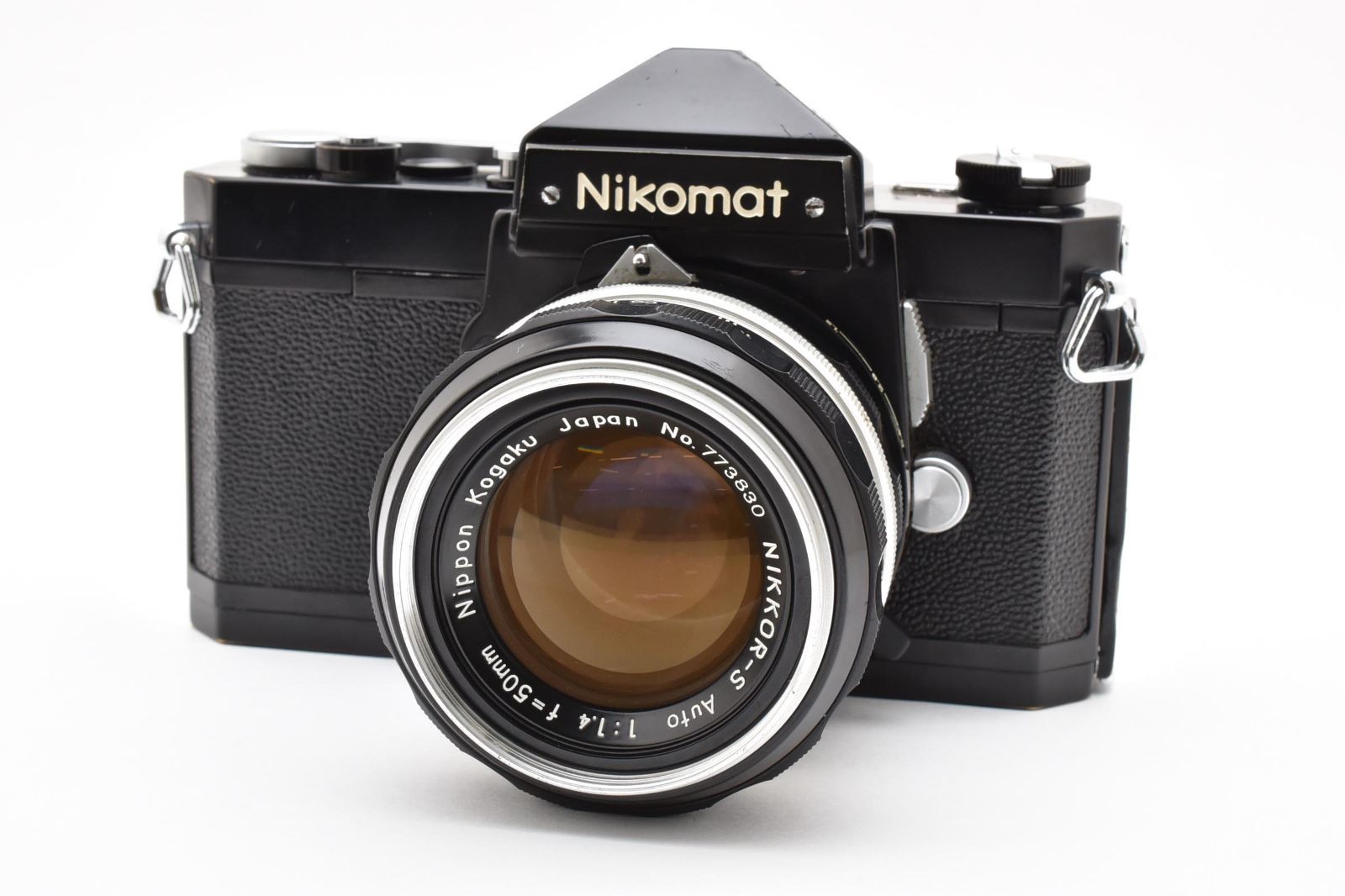 5364 Nikon Nikomat FTN Black Nikkor S 50 mm Tested Seals ニコン MFフィルムカメラ