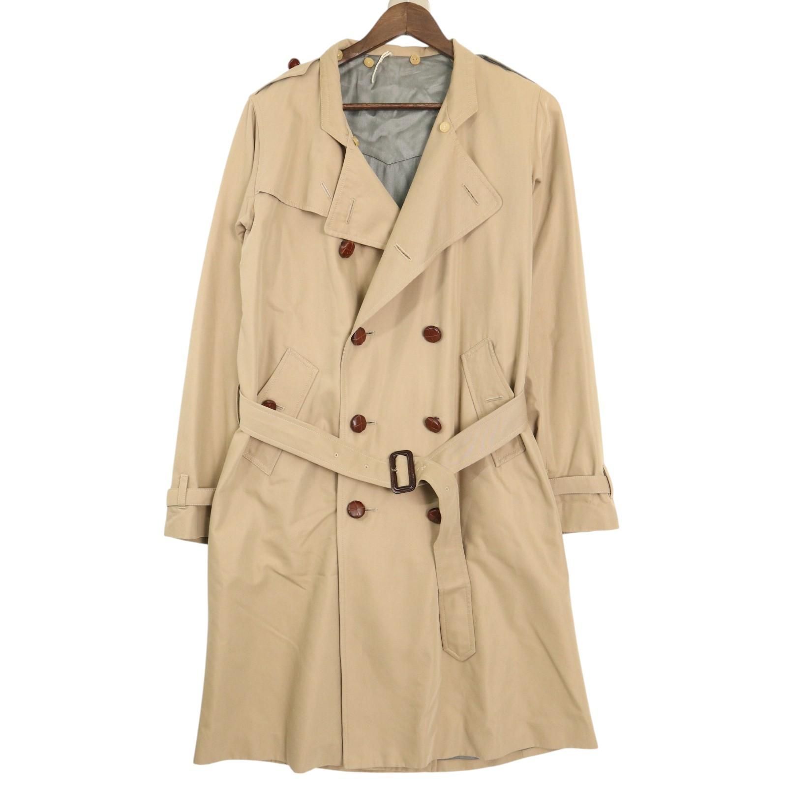 m's braque(エムズ ブラック) デタッチャブルフード トレンチコート