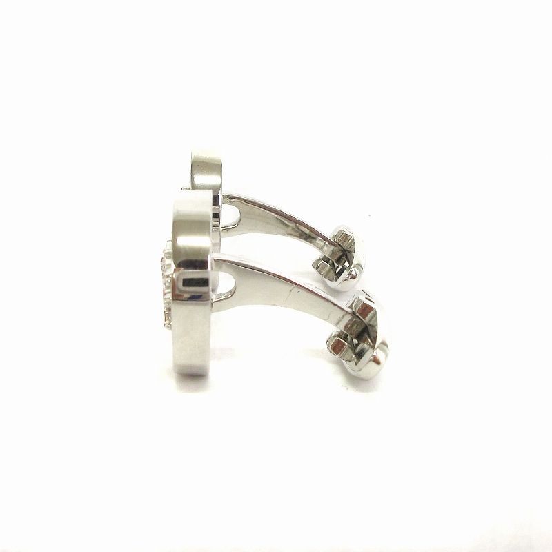 希少価値 Burberry Black Label カフリンクス シルバー バーバリーブラックレーベル BURBERRY BLACK LABEL 美品