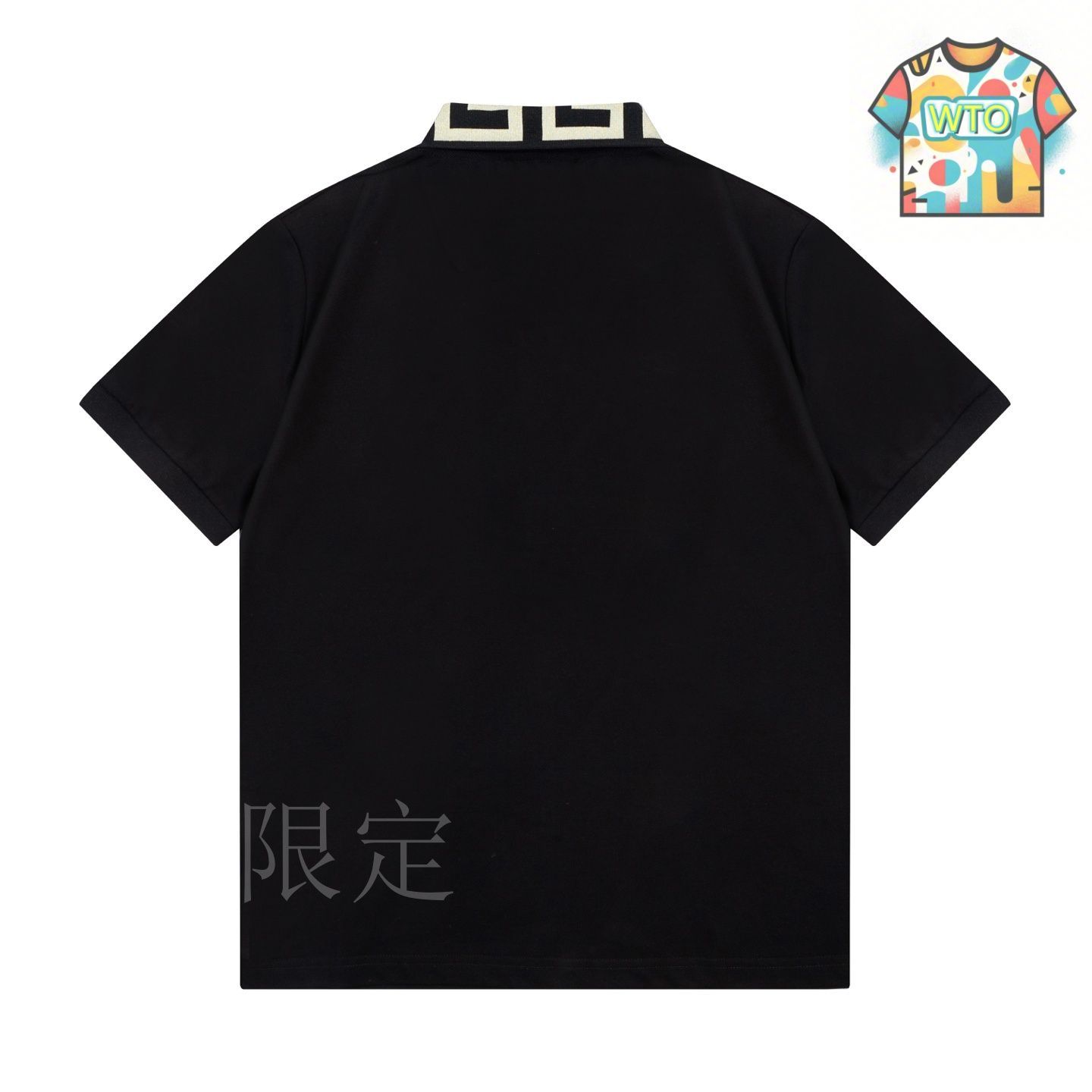 VERSACE⭐︎ポロシャツ 今日特価】Versace 2025 New ユニセックス ロゴ刺繍 レジャー