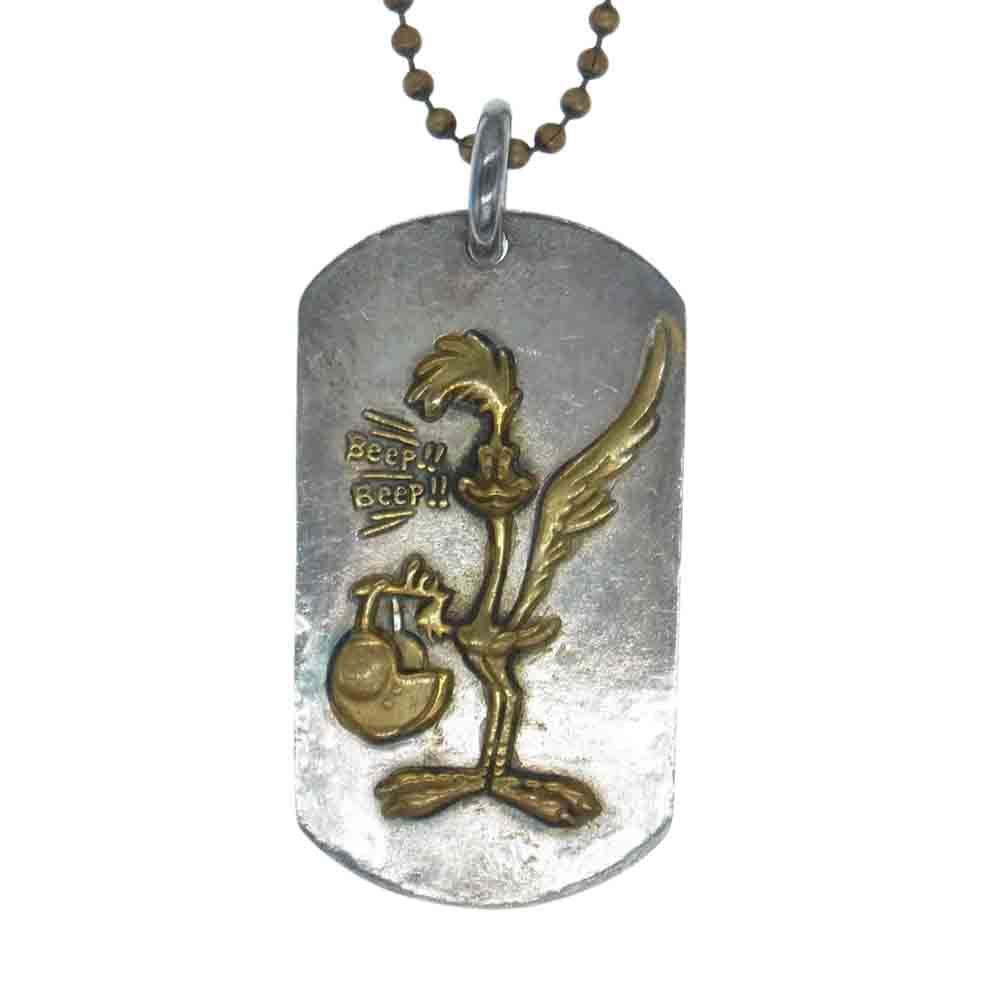 TOY'S McCOY トイズマッコイ ネックレス DOG TAG ROAD RUNNER