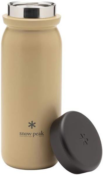 新品 スノーピーク snow peak ステンレス真空ボトルタイプM500サンド