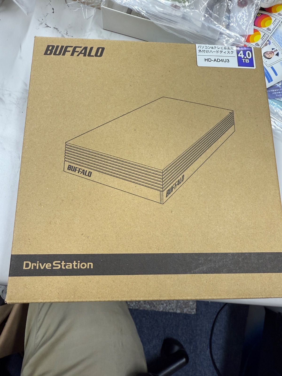 BUFFALO バッファロー 4TB USB3.0接続HDD HD-AD4U3 外付けハードディスク CHRISTIANNAURATH_COM_BR