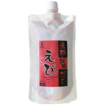 フタバ 素材調味だし えび 400ml×12袋 8280