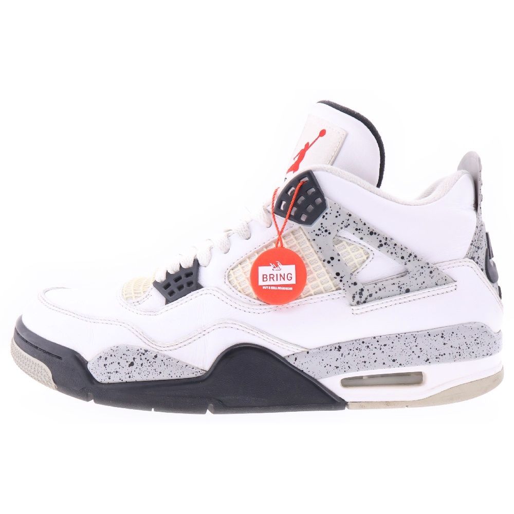NIKE (ナイキ) 16年製 AIR JORDAN 4 RETRO OG WHITE CEMENT エア