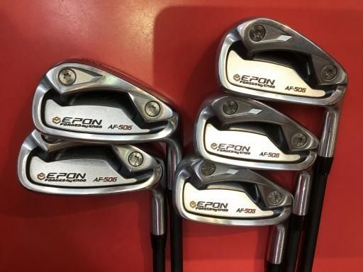 エポンゴルフ株式会社 EPON AF-506 6S アイアンセット IR 純正特注シャフト フレックスR メンズ 男性用 右利き 右用 Cランク ゴルフクラブ