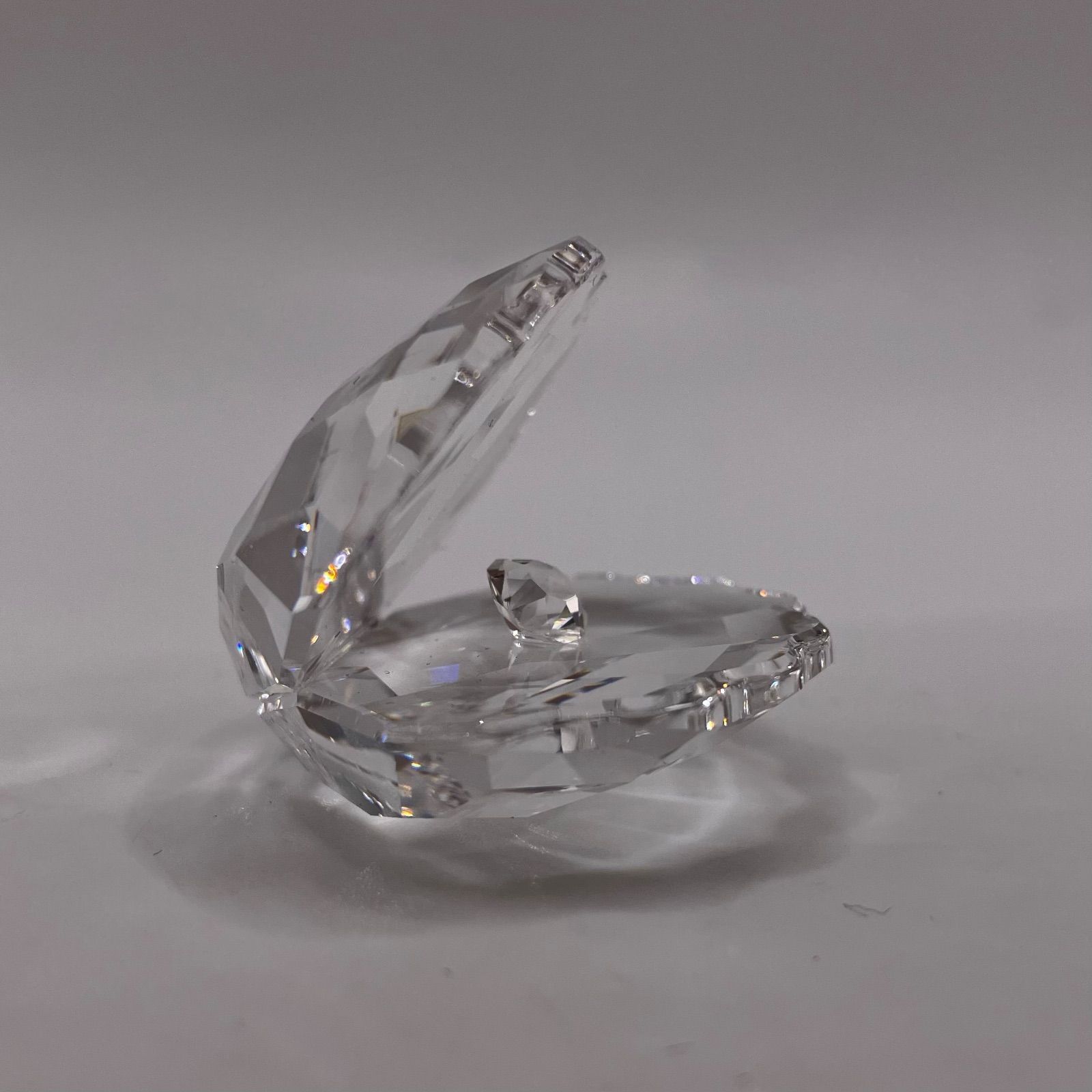 349 良品 SWAROVSKI スワロフスキー 置物 オブジェ クリスタル シェル