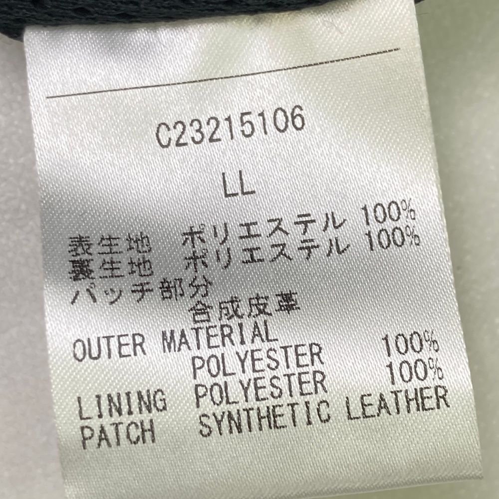 裏メッシュジップパーカー ブラック系