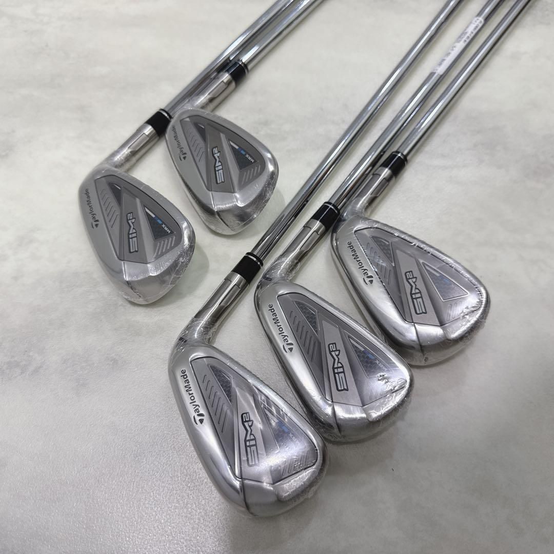 明朗な 日本正規品 SIM2 MAX アイアン 純正スチール 5本 6-P 衝撃価格！