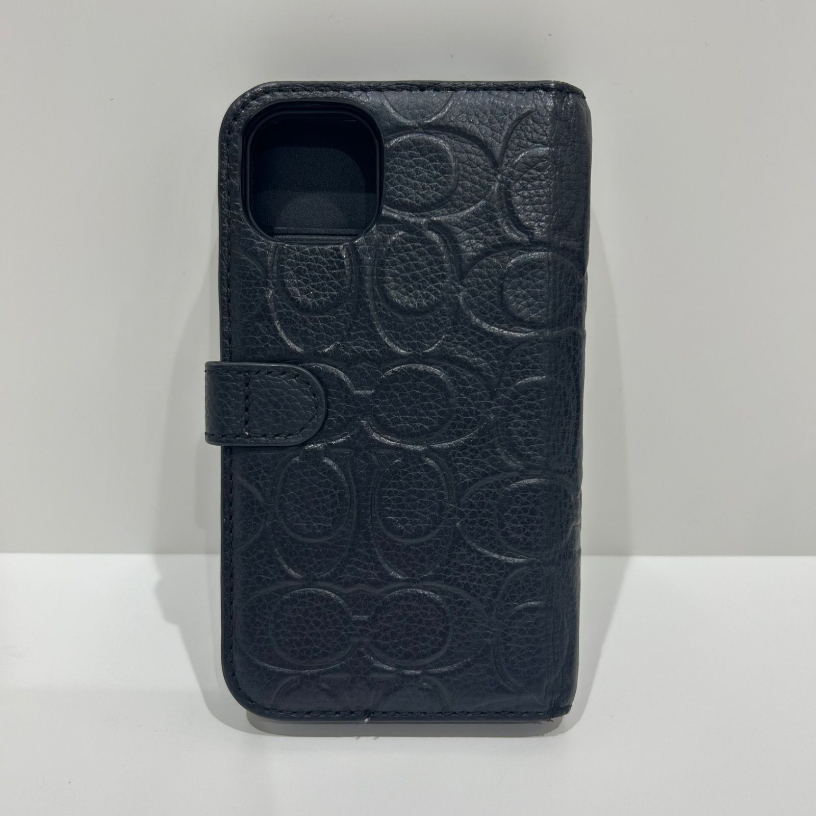 コーチ COACH iPhone15 手帳型 スマホケース シグネチャー