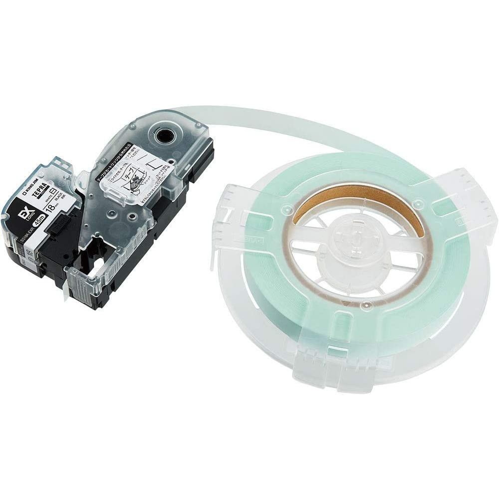 まとめ買い キングジム テプラPROテープカートリッジ 詰替用EXロングテープ 18mm 白 SS18K-EXR 3個セット