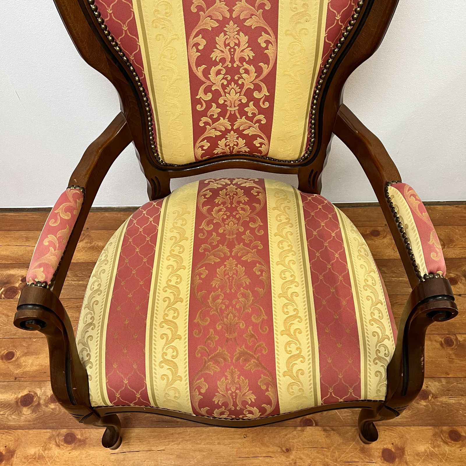 📢【イタリア製 ハンドメイド】豪華なアンティーク調クラシックチェア