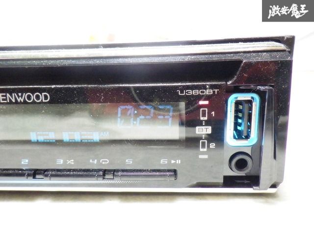 ☆保証付 即発送☆ KENWOOD ケンウッド U360BT CD プレーヤー