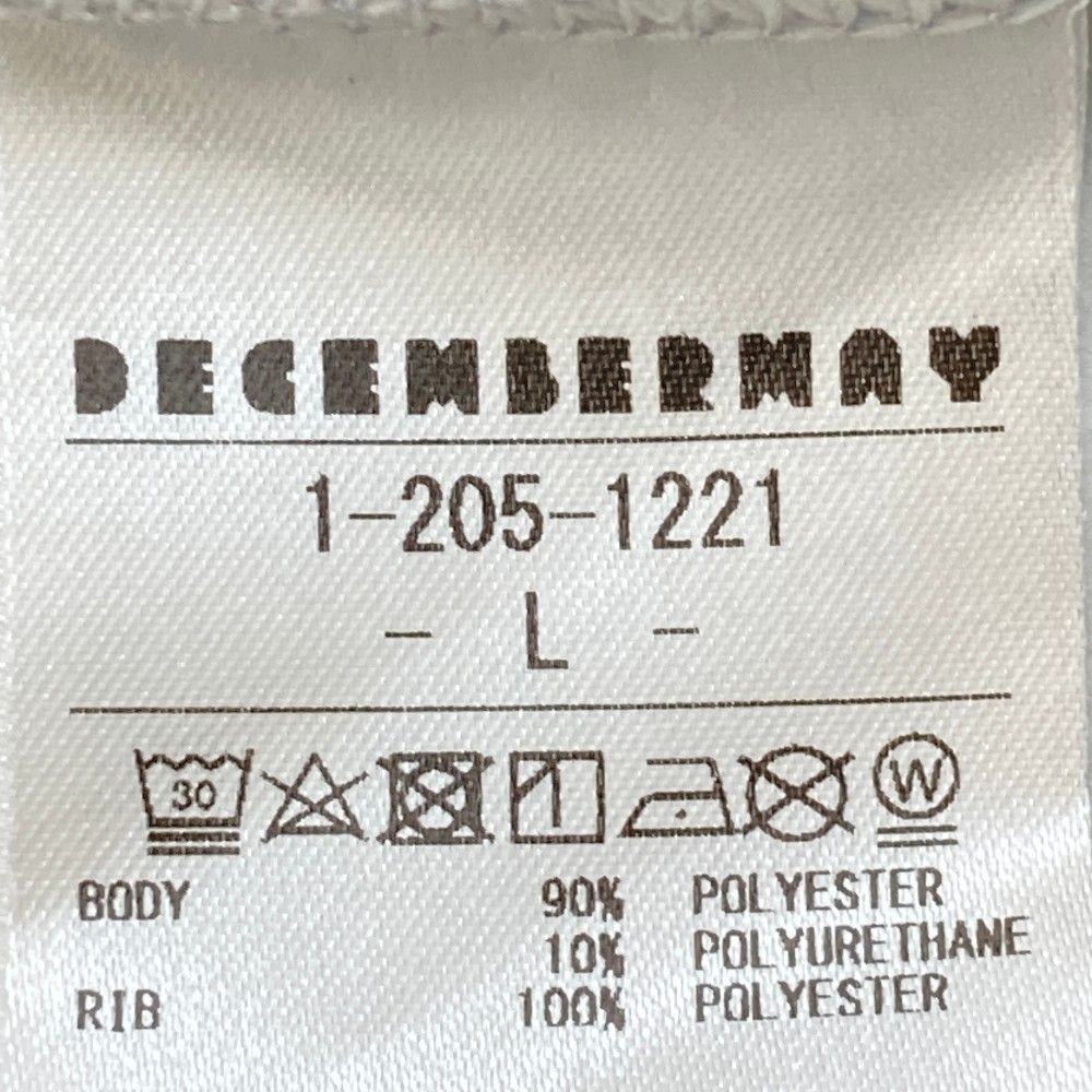 数量は多い  DECEMBERMAY サイズ：L ディセンバーメイ トレーナー スウェット メンズウェア