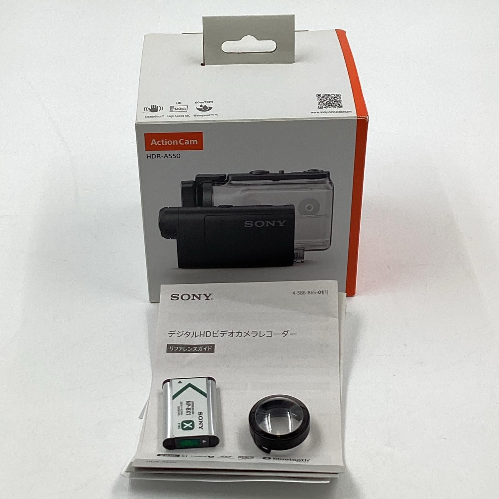 全額返金保証】【最速発送】Sony HDR-AS50 美品 動作確認済 - メルカリ