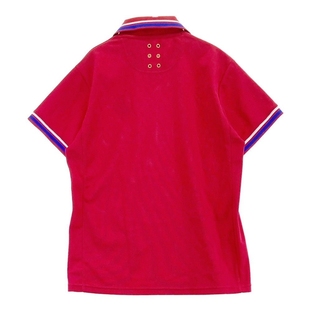 サイズ：5 RUSSELUNO ラッセルノ 襟付 半袖Tシャツ レッド系