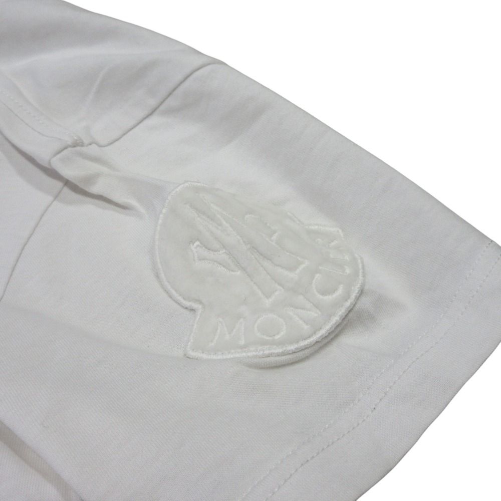 良品 MONCLER モンクレール ショートスリーブ クルーネック Tシャツ M  