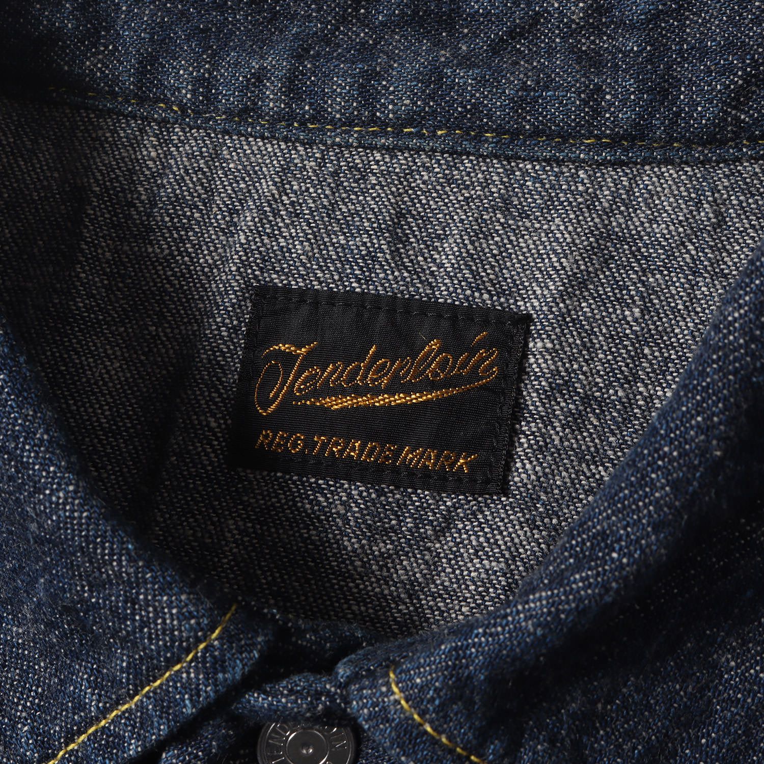 TENDERLOIN SADDLEMAN DENIM SHT デニムシャツ 半袖 TENDERLOIN テンダーロイン 半袖 デニムシャツ XS
