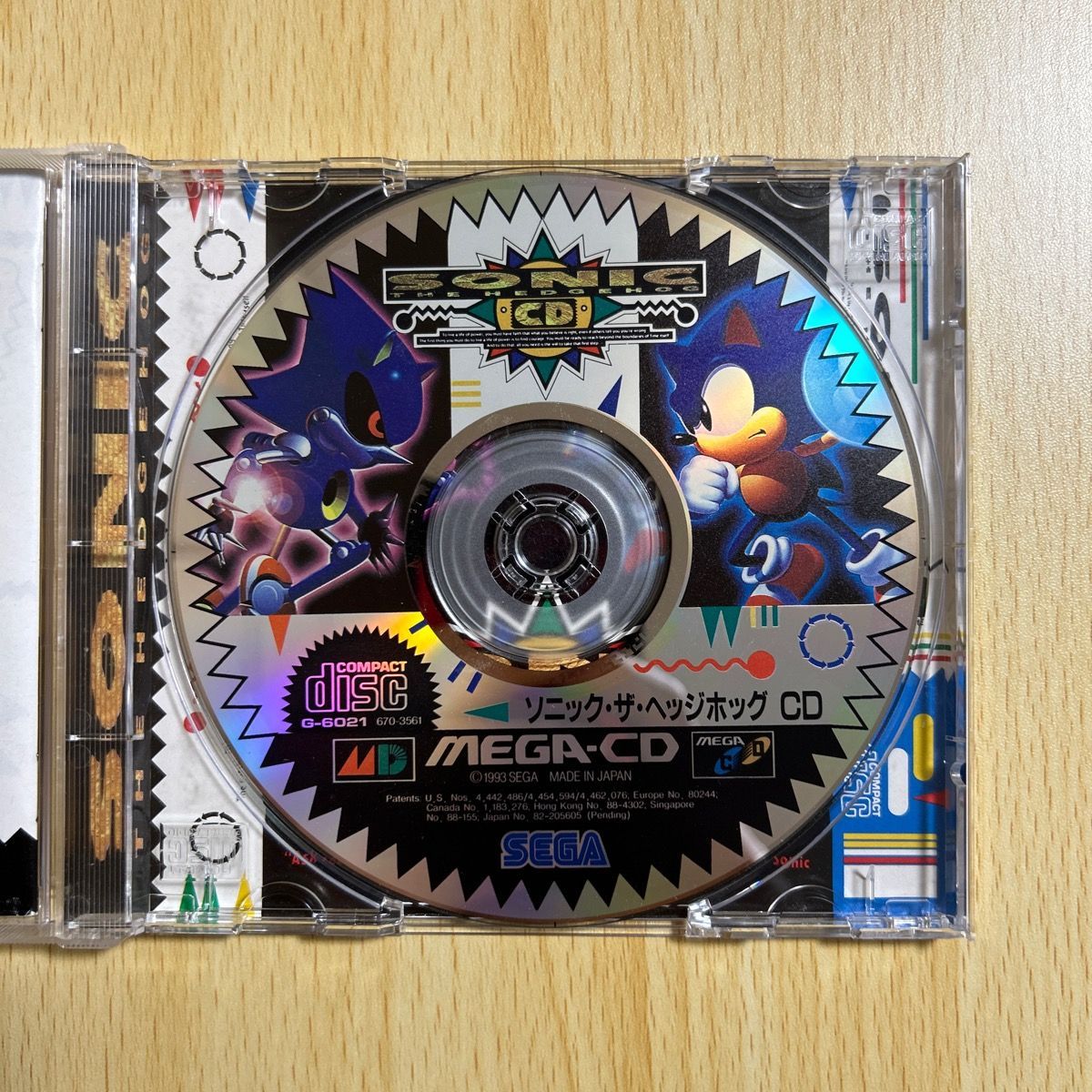 MCD 未開封品 ソニック ザ ヘッジホッグCD メガドライブ メガCD