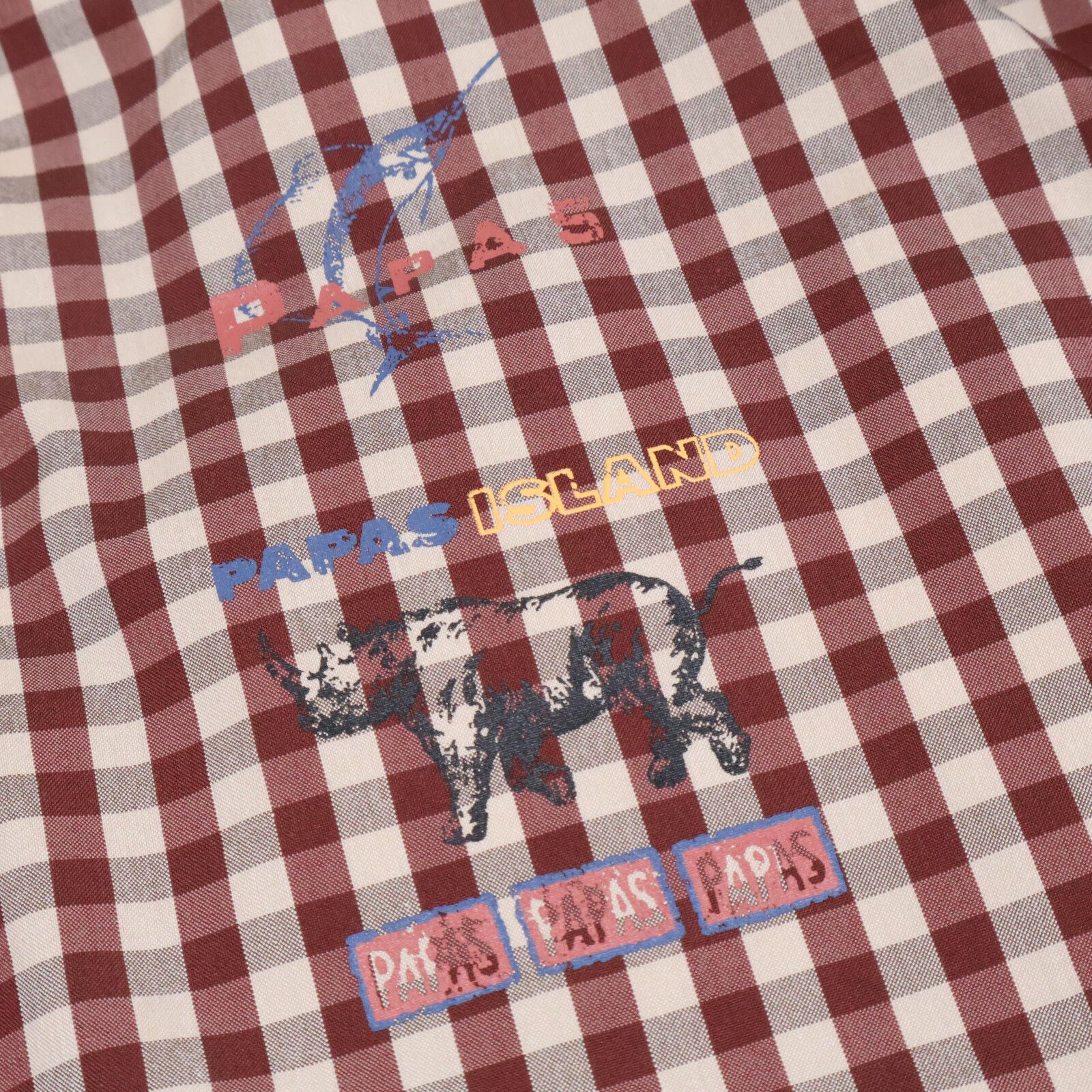 PAPAS パパス D0431FJM001 チェック ダウンジャケット M - メルカリ 