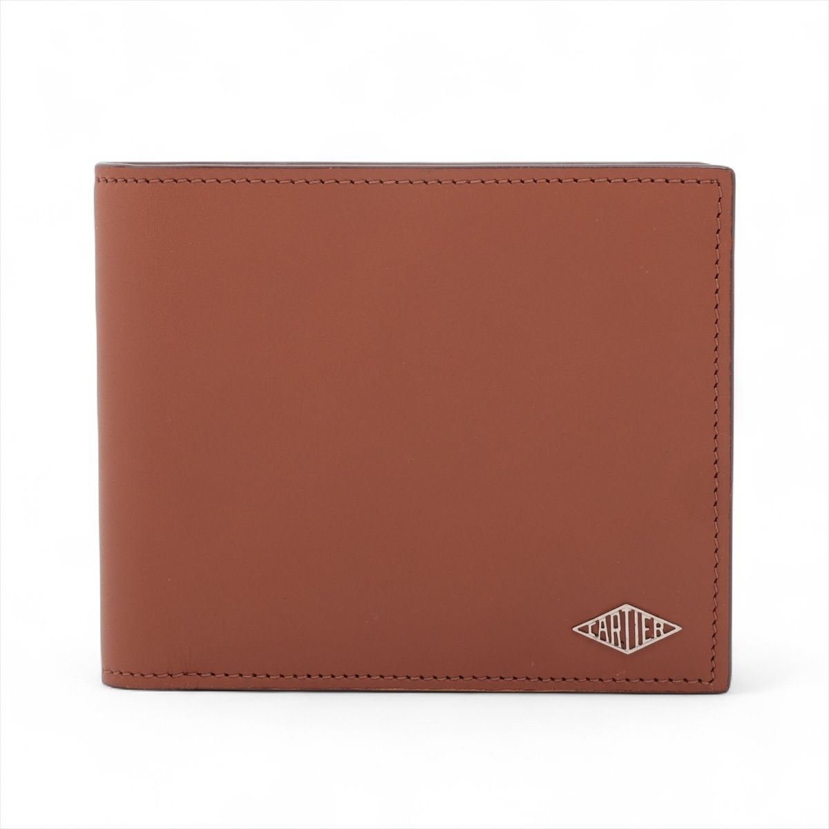 CARTIER カルティエ 二つ折り財布 レザー