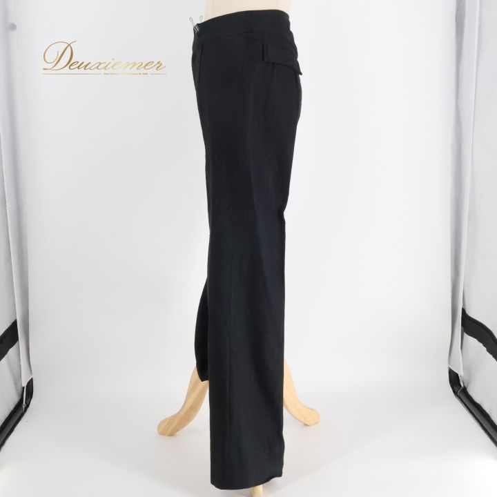 社交ダンス 衣装 ズボン スラックス パンツ チャコット Chacott 黒 M