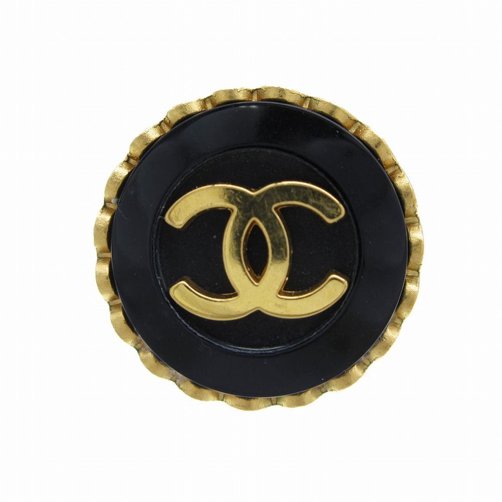 VINTAGE CHANEL シャネル ココマーク ラウンド イヤリング 両耳