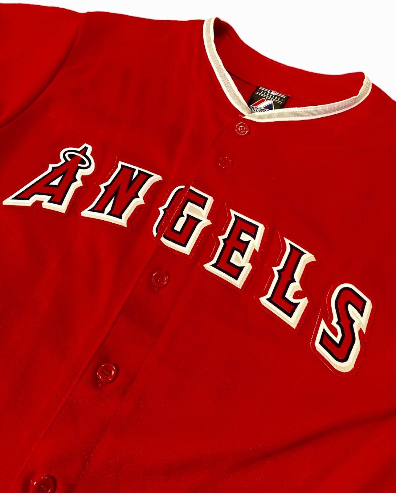 ANGELS ユニフォーム 赤 27 TROUT Majestic Cool Base Los Angeles Angels #27 Mike Trout MLB