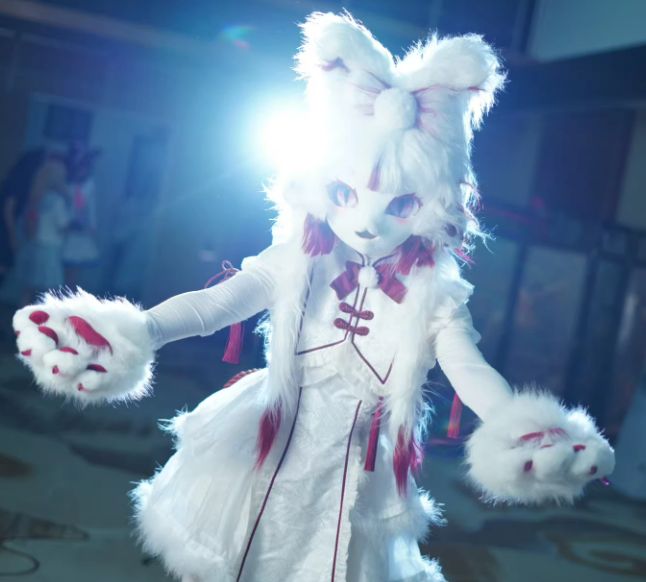 ケモノ 着ぐるみ コスプレ ファーマスク 着ぐるみ ケモノ ファースーツ