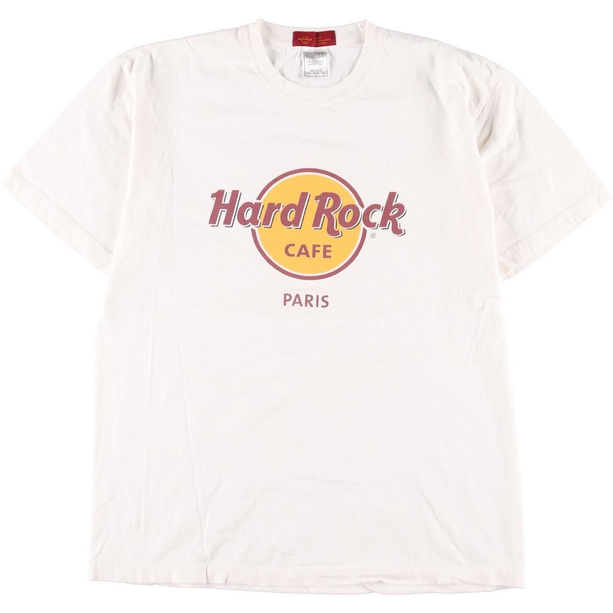 ハードロックカフェ HARD ROCK CAFE PARIS アドバタイジングTシャツ メンズM /eaa360246535cm肩幅