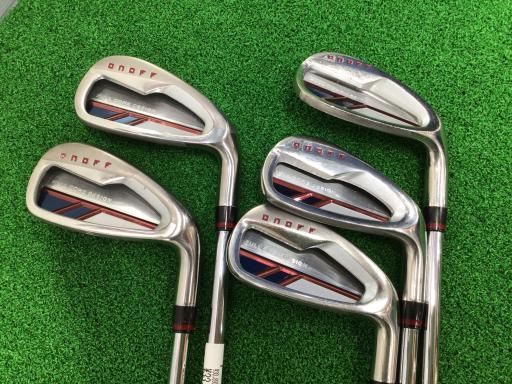 グローブライド ONOFF 2020 AKA 5S アイアンセット IR NS PRO ZELOS 8 フレックスR メンズ 男性用 右利き 右用 Cランク ゴルフクラブ