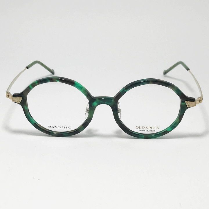 NOVA CLASSIC ノヴァ クラシック HAND MADE ITEM ハンドメイド 国産 クラシック 眼鏡 メガネ フレーム サングラス OS5041-5-45 度付可 グリーンデミ